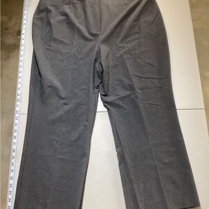 INC International Concepts Womans Charcoal Dress Pants